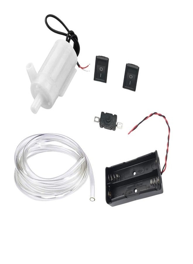 ESPtronics School Kids Science Project Working Model Kit with Mini DC Submersible Water Pump Motor 3V 6V 9V - Image 1